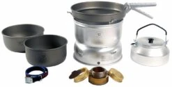 Trangia 25-8 Stove Hard Anodised Pans With Kettle