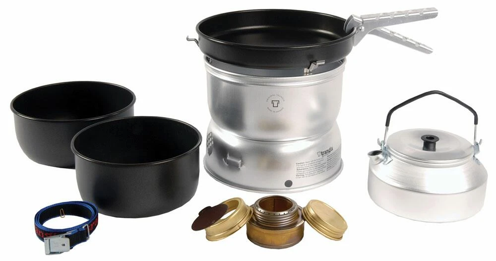 Trangia 25-6 Stove Non-Stick Pans With Kettle 3 Trangia 25-6 Stove Non-Stick Pans With Kettle