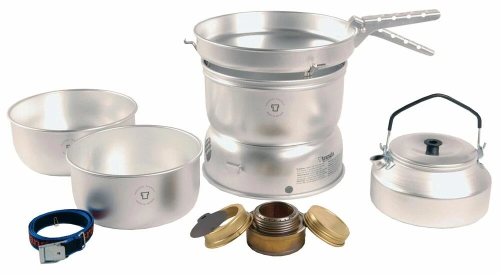 Trangia 27-2 Stove Alloy Pans With Kettle 3 Trangia 27-2 Stove Alloy Pans With Kettle