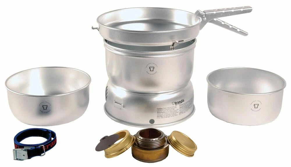 Trangia 25-1 Stove Alloy Pans 3 Trangia 25-1 Stove Alloy Pans