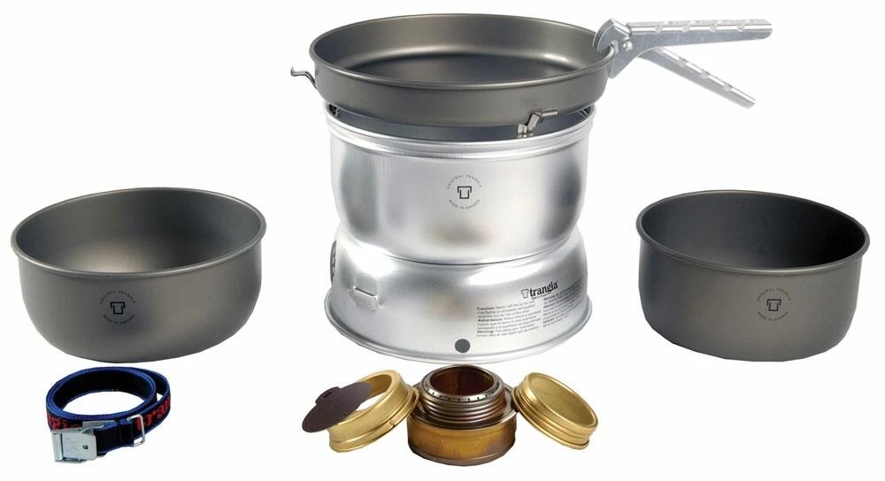 Trangia 27-7 Stove Hard Anodised Pans 3 Trangia 27-7 Stove Hard Anodised Pans