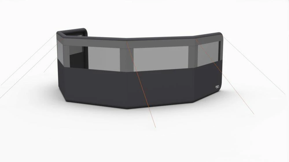 AirBeam Windbreak - 5 Panel - Elements ProShield 3 AirBeam Windbreak - 5 Panel - Elements ProShield